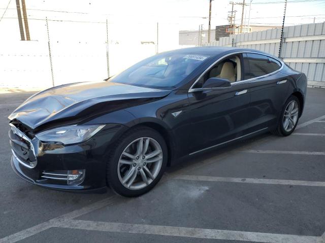 TESLA MODEL S 2014 with VIN 5YJSA1H18EFP33687 - Photo from auction