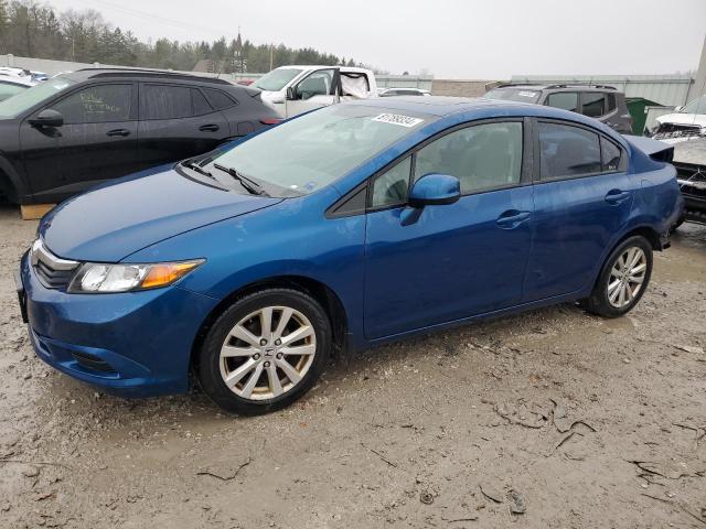 HONDA CIVIC EX 2012 with VIN 19XFB2F81CE024624 - Photo from auction