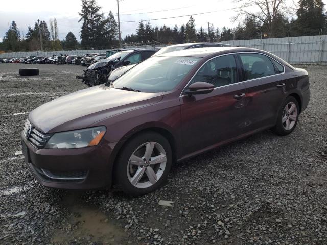Photo 1 from auction – 2012 VOLKSWAGEN PASSAT SE with VIN 1VWBN7A30CC097650