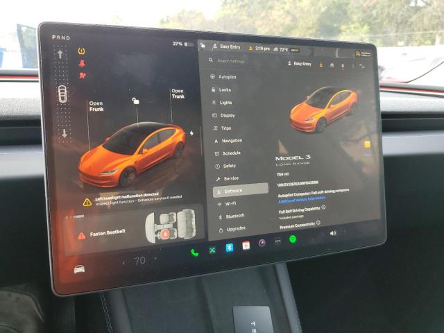 Photo 9 from auction – 2024 TESLA MODEL 3 with VIN 5YJ3E1EA0RF843569
