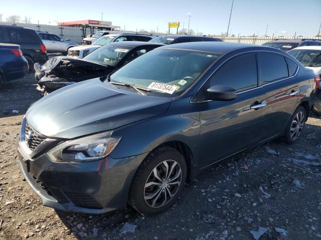 NISSAN SENTRA S 2016 with VIN 3N1AB7AP1GL672040 - Photo from auction