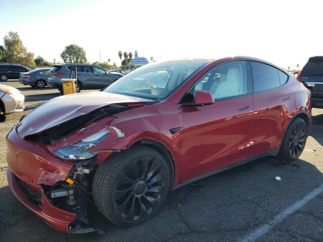 TESLA MODEL Y 2022 with VIN 7SAYGDEF4NF486990 - Photo from auction