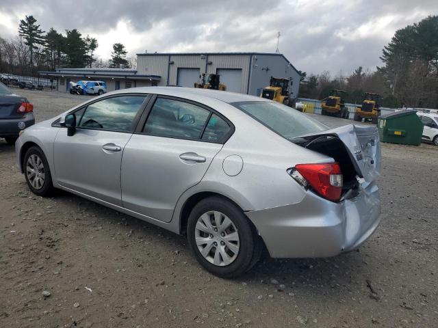 Photo 2 from auction – 2012 HONDA CIVIC LX with VIN 2HGFB2F59CH605154