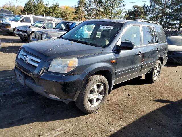 HONDA PILOT EX 2006 with VIN 2HKYF18726H530474 - Photo from auction