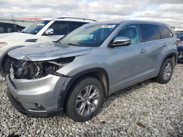 TOYOTA HIGHLANDER 2016 with VIN 5TDZKRFH7GS125295 - Photo from auction