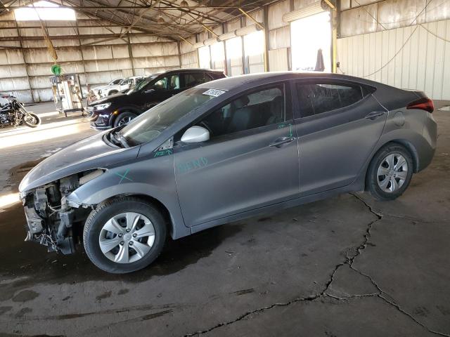HYUNDAI ELANTRA SE 2016 with VIN 5NPDH4AE6GH700355 - Photo from auction