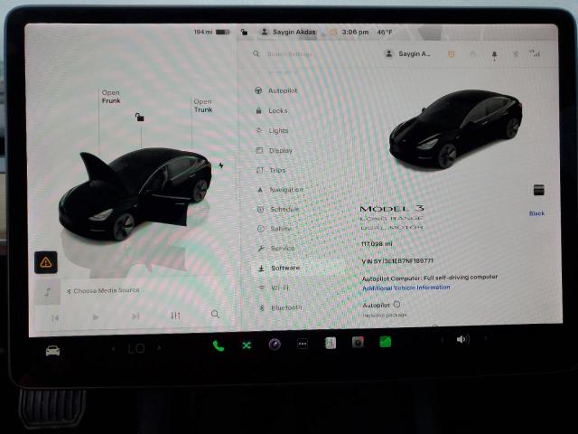 Photo 9 from auction – 2022 TESLA MODEL 3 with VIN 5YJ3E1EB7NF189771