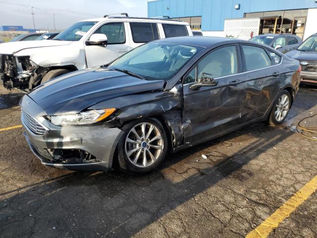 FORD FUSION SE 2017 with VIN 3FA6P0HD2HR113267 - Photo from auction