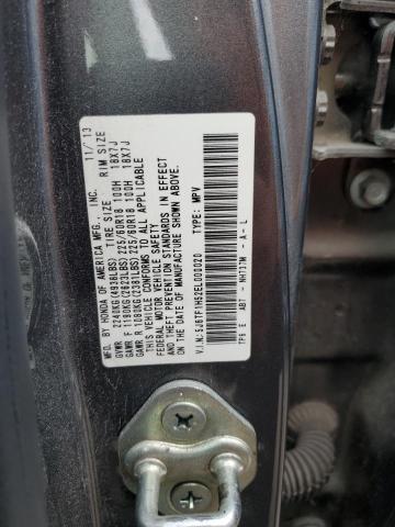 Photo 14 from auction – 2014 HONDA CROSSTOUR with VIN 5J6TF1H52EL000020