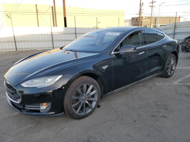 TESLA MODEL S 2014 with VIN 5YJSA1H1XEFP30712 - Photo from auction