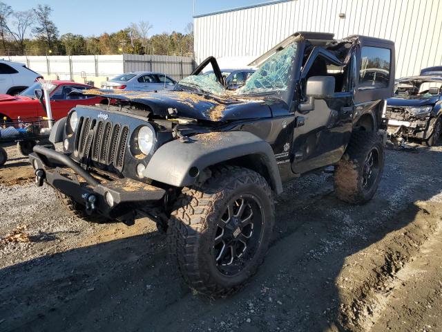 JEEP WRANGLER S 2015 with VIN 1C4AJWAG8FL648645 - Photo from auction
