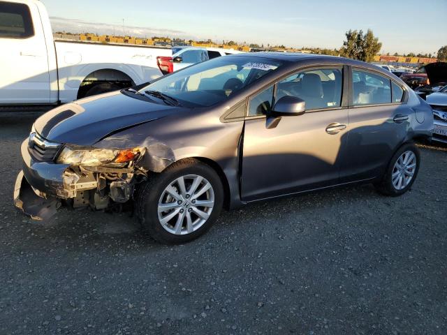 HONDA CIVIC EXL 2012 with VIN 19XFB2F93CE329132 - Photo from auction
