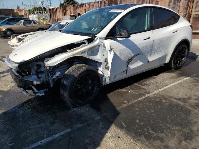 TESLA MODEL Y 2021 with VIN 5YJYGDED5MF105609 - Photo from auction