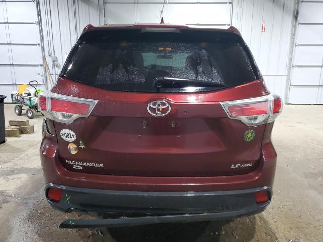 Photo 6 from auction – 2015 TOYOTA HIGHLANDER with VIN 5TDBKRFH7FS109095