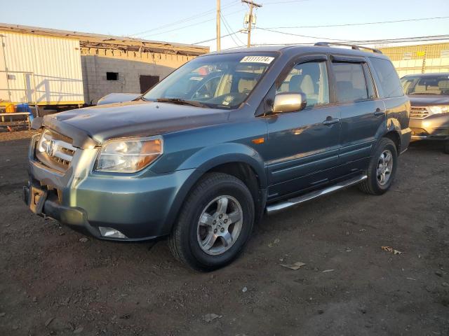 HONDA PILOT EX 2007 with VIN 2HKYF18427H540882 - Photo from auction