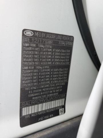 Photo 14 from auction – 2018 LAND ROVER DISCOVERY with VIN SALRR2RV5JA050288