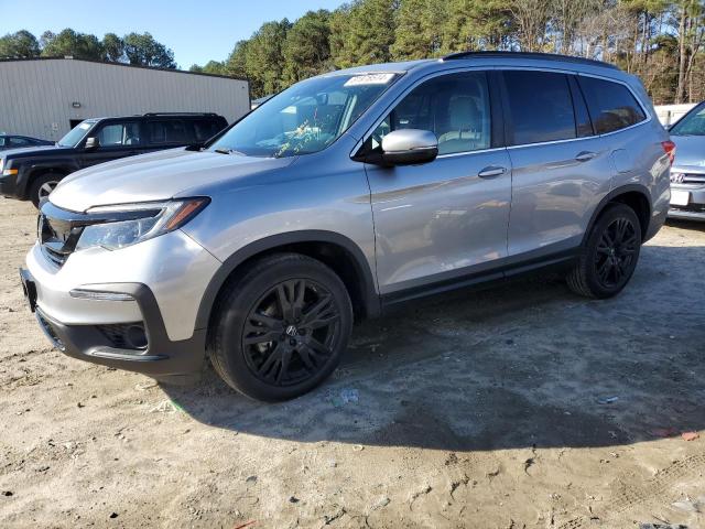 HONDA PILOT SE 2021 with VIN 5FNYF6H29MB080836 - Photo from auction