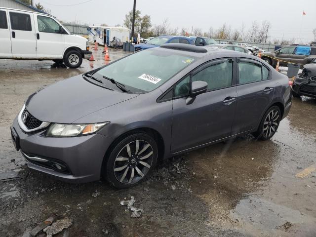 HONDA CIVIC EXL 2014 with VIN 2HGFB2F9XEH545696 - Photo from auction