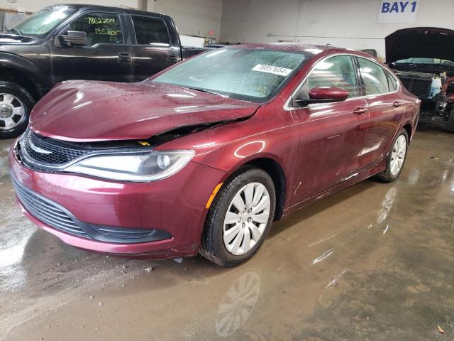 CHRYSLER 200 LX 2015 z numerem VIN 1C3CCCFBXFN586057 - Zdjęcie z aukcji