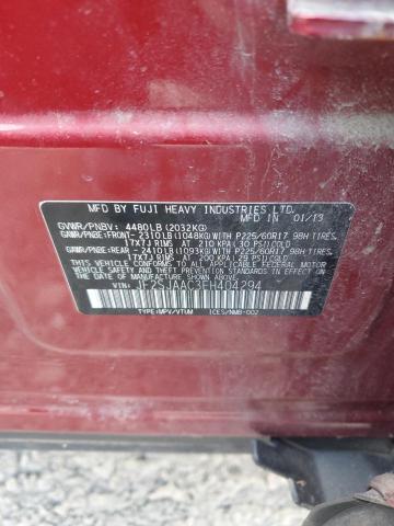 Photo 14 from auction – 2014 SUBARU FORESTER 2 with VIN JF2SJAAC3EH404294
