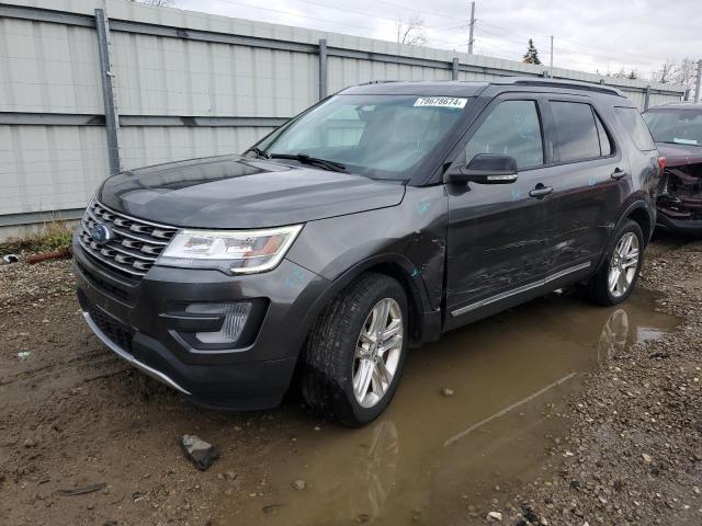 FORD EXPLORER X 2017 with VIN 1FM5K8D80HGA10217 - Photo from auction