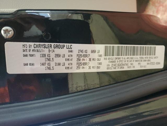 Photo 14 from auction – 2014 CHRYSLER TOWN & COU with VIN 2C4RC1BGXER447401