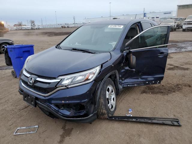HONDA CR-V LX 2015 with VIN 3CZRM3H39FG708600 - Photo from auction