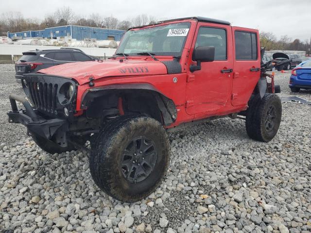 JEEP WRANGLER U 2016 with VIN 1C4BJWDG0GL107980 - Photo from auction