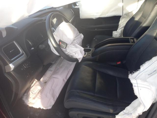 Photo 7 from auction – 2015 TOYOTA HIGHLANDER with VIN 5TDDKRFH8FS170822