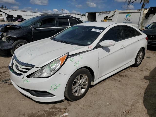 Photo 1 from auction – 2014 HYUNDAI SONATA GLS with VIN 5NPEB4AC9EH867567