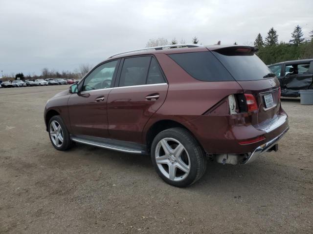 Photo 2 from auction – 2015 MERCEDES-BENZ ML 350 BLU with VIN 4JGDA2EB6FA542271