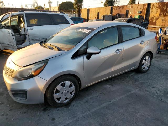 KIA RIO LX 2014 with VIN KNADM4A37E6335974 - Photo from auction