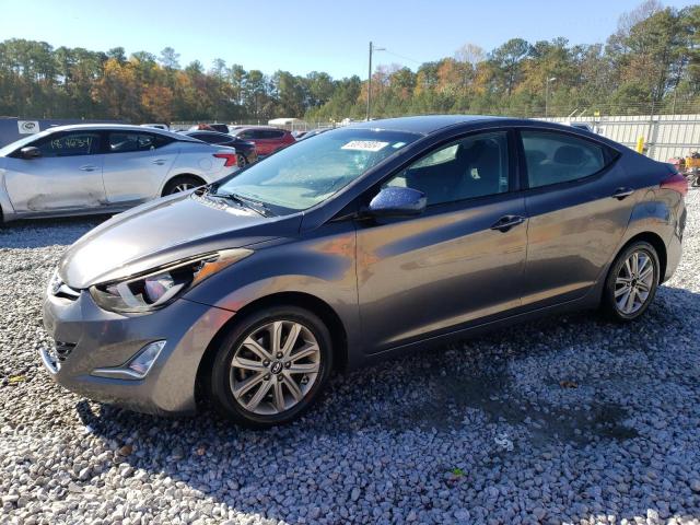 HYUNDAI ELANTRA SE 2016 with VIN 5NPDH4AE7GH769670 - Photo from auction