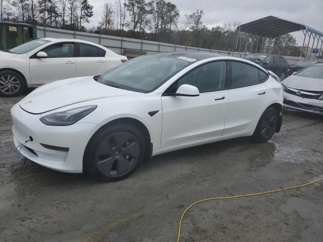 TESLA MODEL 3 2023 with VIN 5YJ3E1EAXPF547326 - Photo from auction