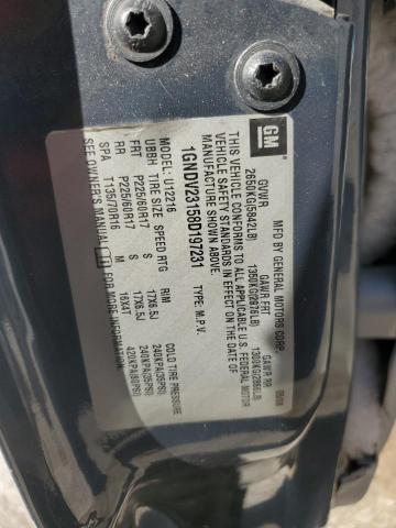 Photo 14 from auction – 2008 CHEVROLET UPLANDER L with VIN 1GNDV23158D197231
