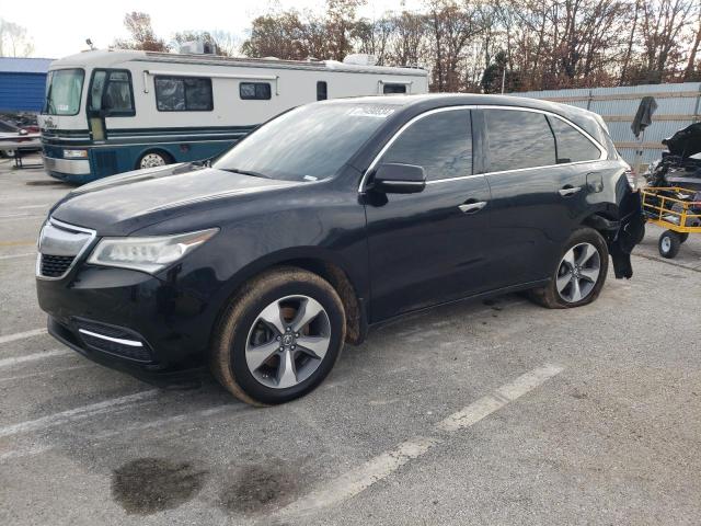 ACURA MDX 2016 with VIN 5FRYD3H26GB017989 - Photo from auction