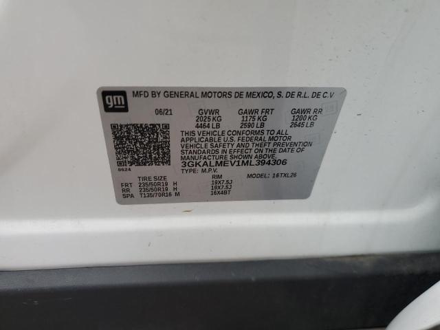 Photo 14 from auction – 2021 GMC TERRAIN SL with VIN 3GKALMEV1ML394306