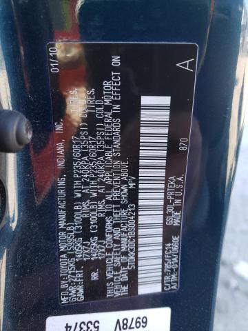 Photo 14 from auction – 2011 TOYOTA SIENNA LE with VIN 5TDKK3DC1BS004213