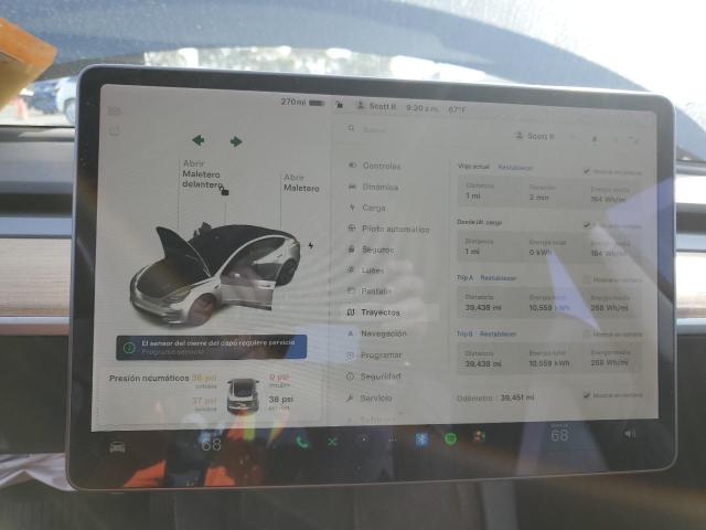 Photo 9 from auction – 2021 TESLA MODEL 3 with VIN 5YJ3E1EBXMF979077