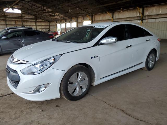 HYUNDAI SONATA HYB 2015 with VIN KMHEC4A41FA133578 - Photo from auction