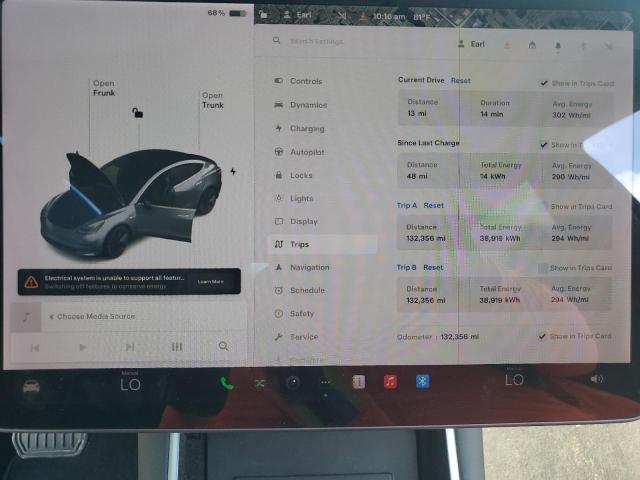 Photo 9 from auction – 2018 TESLA MODEL 3 with VIN 5YJ3E1EB6JF104204