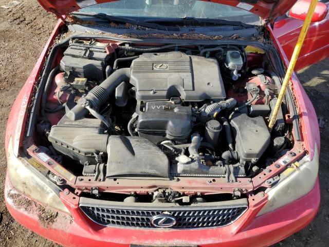 Photo 11 from auction – 2002 LEXUS IS 300 with VIN JTHBD192520041488