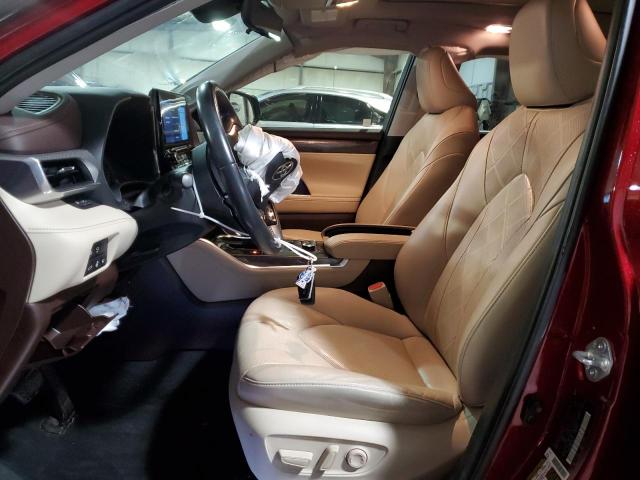 Photo 7 from auction – 2020 TOYOTA HIGHLANDER with VIN 5TDFZRBH3LS050447