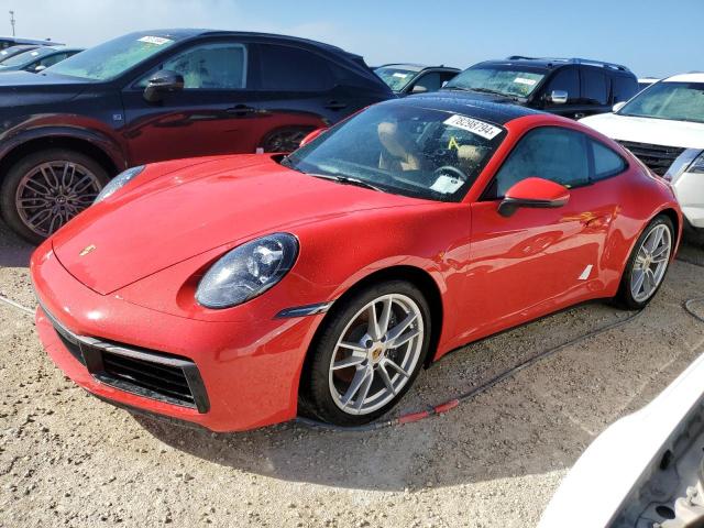 PORSCHE 911 CARRER 2022 with VIN WP0AA2A92NS205440 - Photo from auction