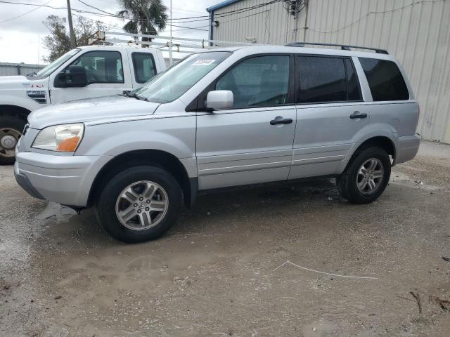 HONDA PILOT EXL 2004 with VIN 2HKYF18574H565149 - Photo from auction