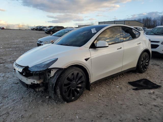 TESLA MODEL Y 2022 with VIN 7SAYGDEF5NF554455 - Photo from auction