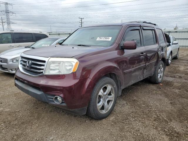 HONDA PILOT EXL 2012 with VIN 5FNYF4H50CB078440 - Photo from auction