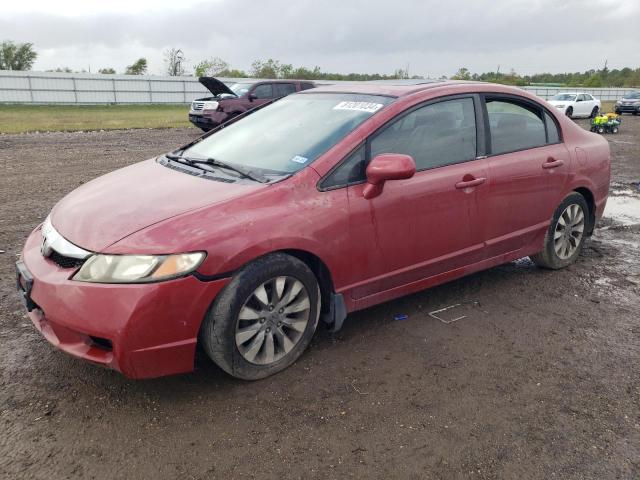 HONDA CIVIC EX 2009 with VIN 1HGFA16889L006409 - Photo from auction