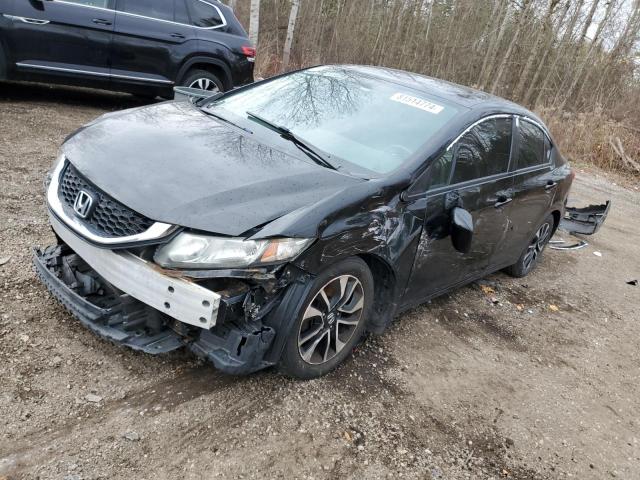HONDA CIVIC LX 2014 with VIN 2HGFB2F57EH019183 - Photo from auction