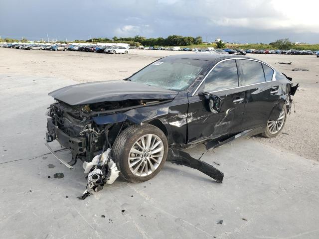 INFINITI Q50 LUXE 2018 with VIN JN1EV7AP9JM352146 - Photo from auction